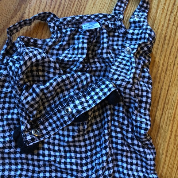 Carter’s black & white jumper size 9 months - Picture 4 of 6